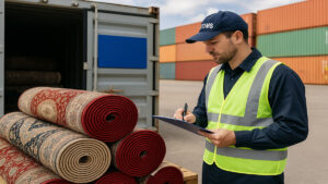 ترخیص فرش صادراتی در گمرک کشور مقصد,Customs Clearance of Exported Carpets in Destination Country,تخليص السجاد التصديري في جمارك البلد المستورد