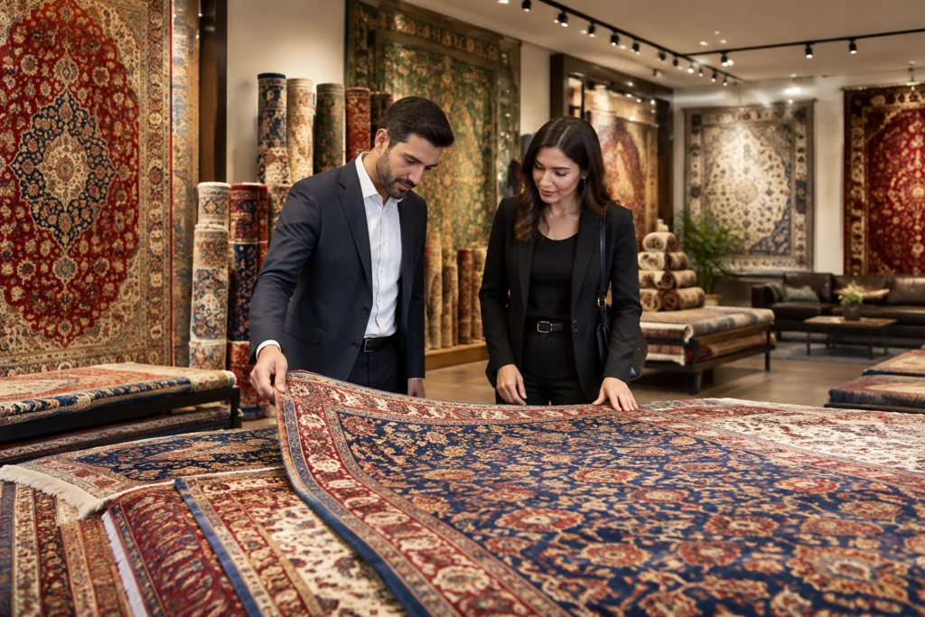Middle East carpet color trends