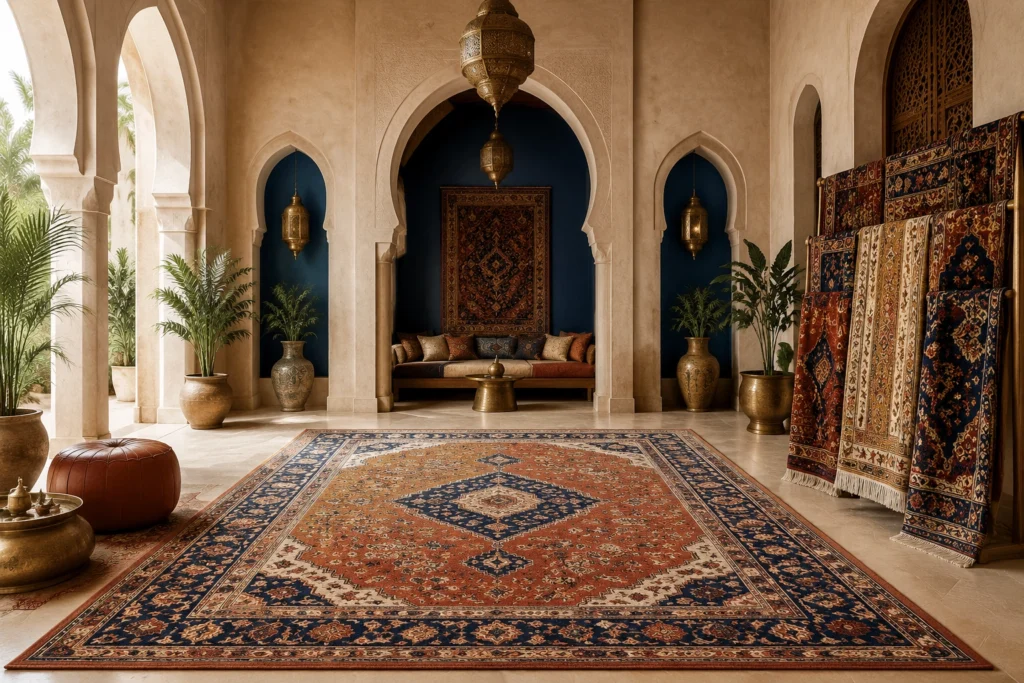 North African carpet design trends